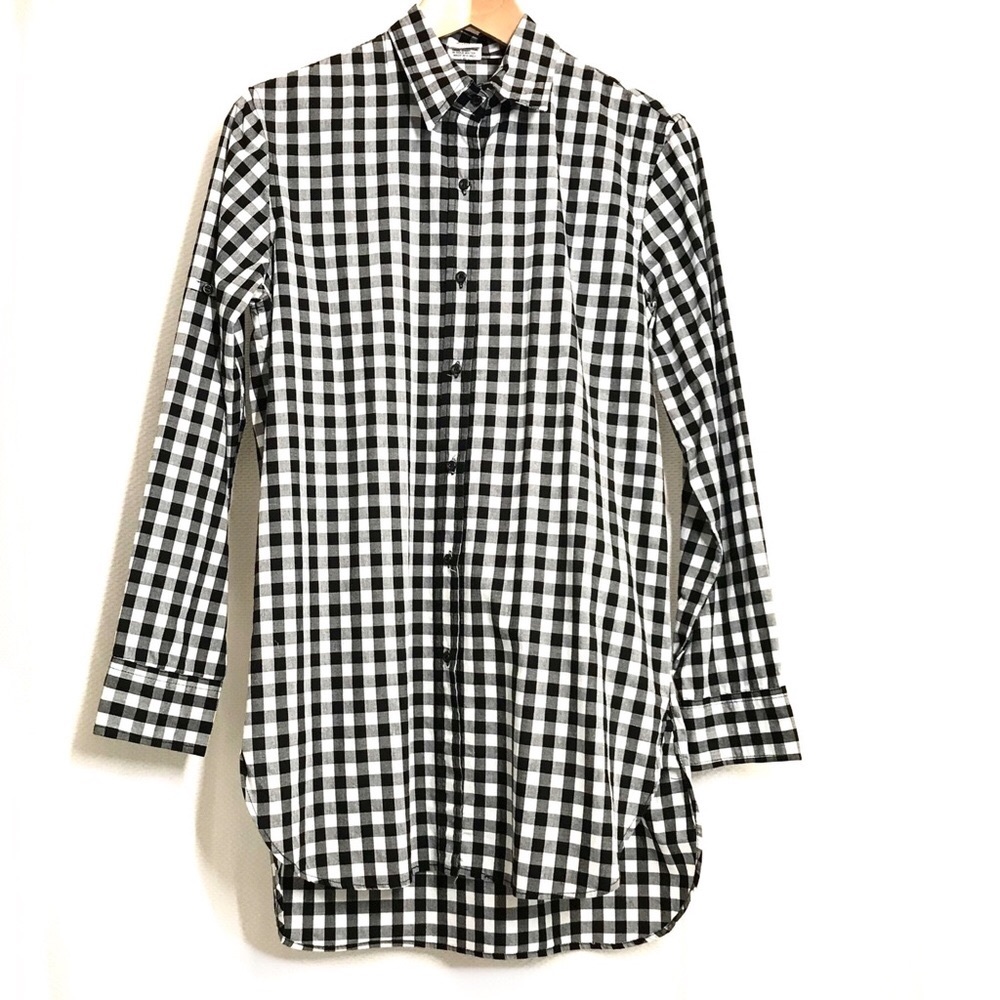 Black & white checkered shirt